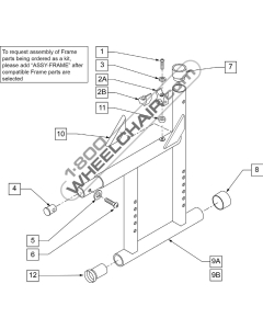  Hemi Straight Rear Side Frame